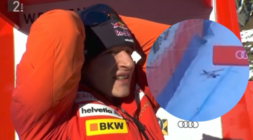 Užasan pad slavnog skijaša pri brzini od 145 km/h (VIDEO)