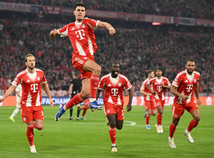 Bajern i Arsenal u polufinalu Lige šampiona