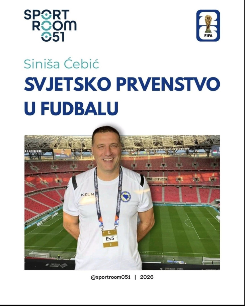 Fizioterapeut FK Laktaši putuje na Mundijal sa BiH
