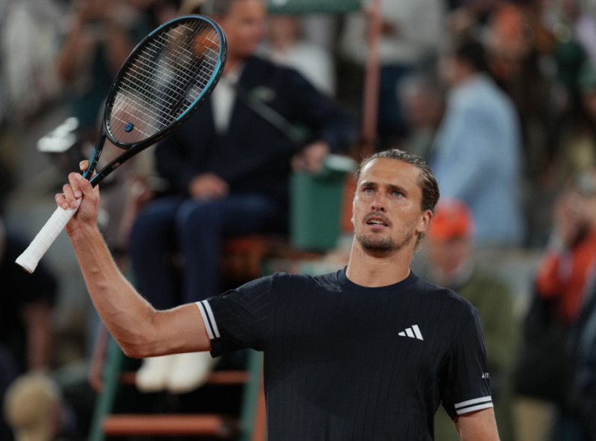 Aleksander Zverev plasirao se u polufinale RG