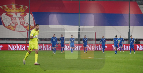 Fudbaleri Srbije poraženi od Albanije u Leskovcu