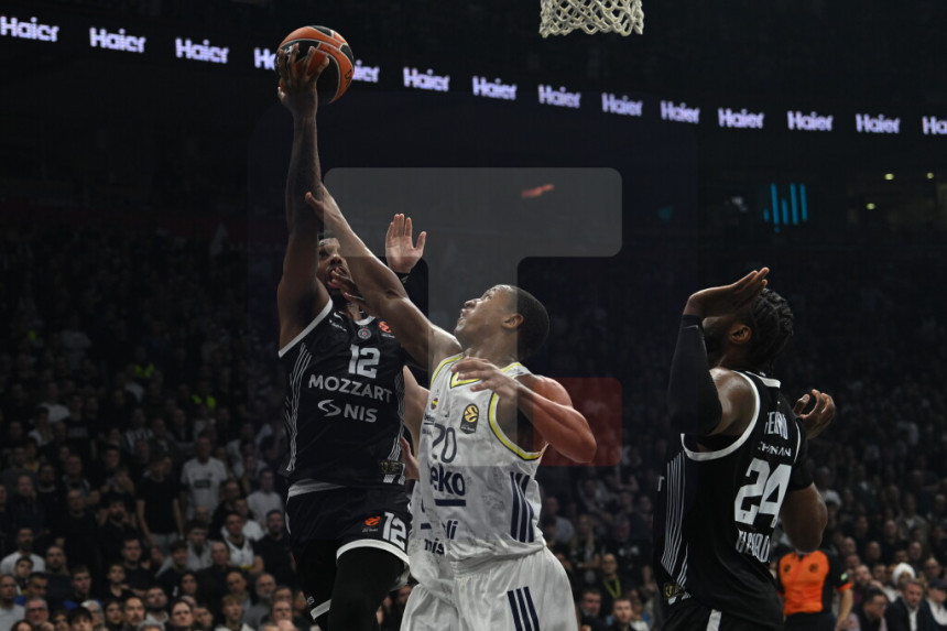 Košarkaši Partizana poraženi kod kuće od Fenerbahčea